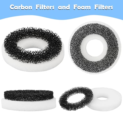 Foam and Carbon Rings Filter Replacement Compatible with Biorb Aquariums