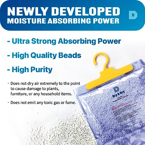 5 Pack[14 OZ] Premium Moisture Absorbers for Home (5 Count)