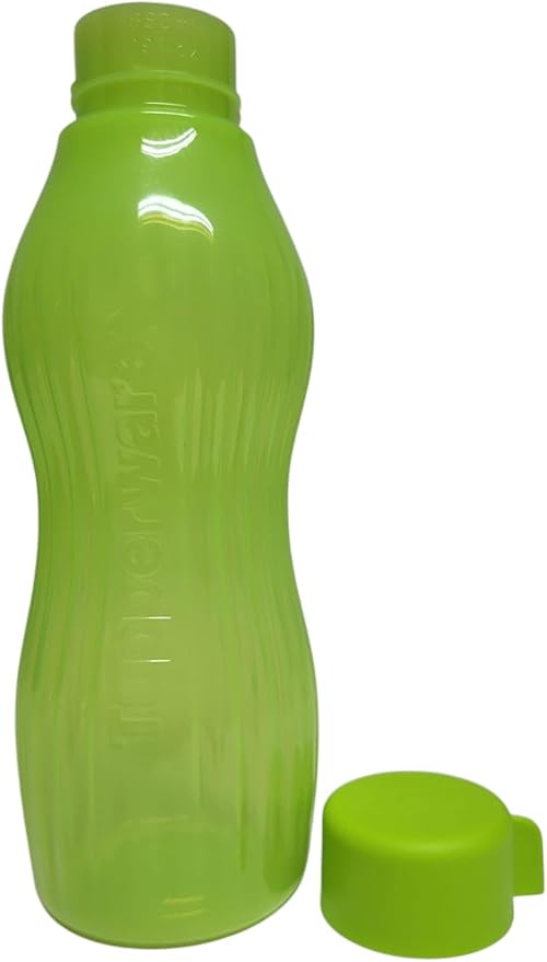 Tupperware to Go Eco Easy Flip Top Xtrem Aquadrop Water Bottle with Clip Closure (880 ml, Neon Green)