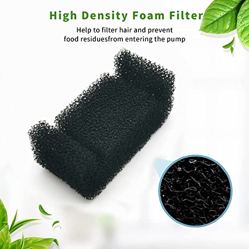 12 Pack Cat Water Fountain Sponge Filters