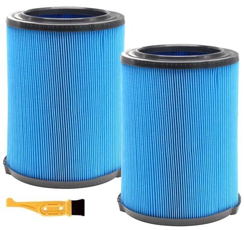 VF5000 Replacement Filter for Ridgid Shop Vac 6 (2 Count)