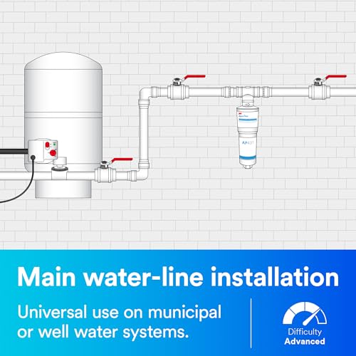 3M Aqua Pure Whole House Scale Inhibition Inline Water System AP430SS