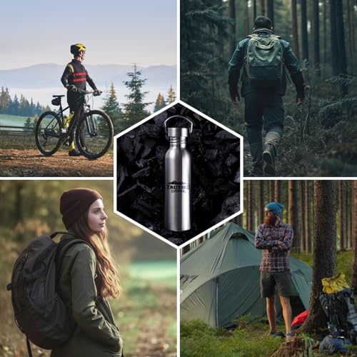 Tactiko Stainless Steel Wide Mouth Water Bottle