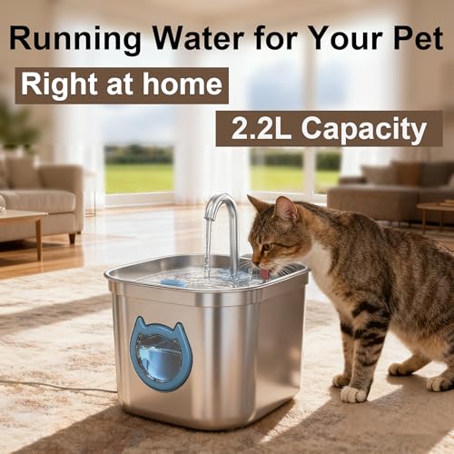Luxury Automatic Cat Water Fountain for Pets