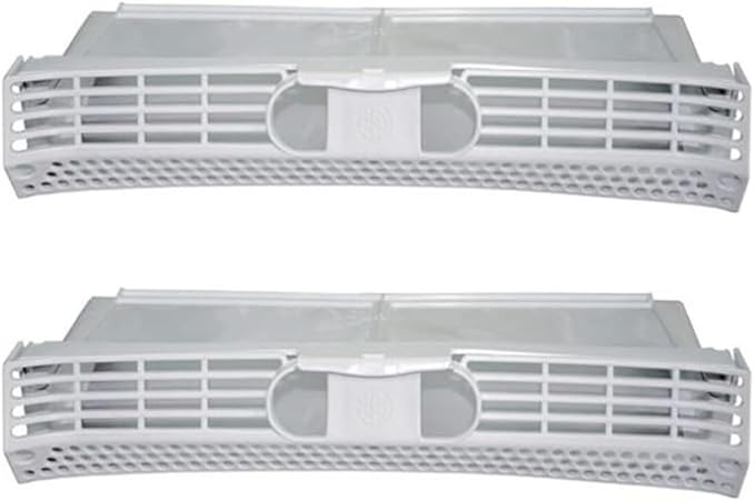 01000435 Dryer Lint Filter Fit For BOSCH Tumble/Condenser/Heat Pump Dryer And Washing Machine, Fit For Siemens, Fit For Neff, fit For Constructa E.g, Reolace#652184 00652184 01000435(2pcs) - AquaVibe
