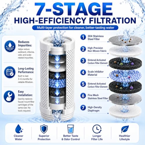 Faucet Mount Replacement Filter Cartridge (2 Count)