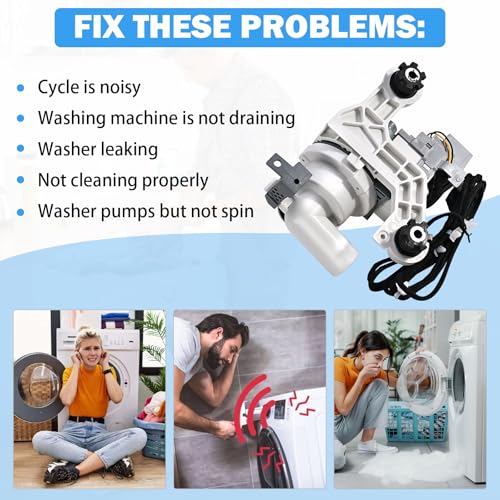 DC97 19289F Washer Drain Pump Assembly for Samsung Top Load Washers