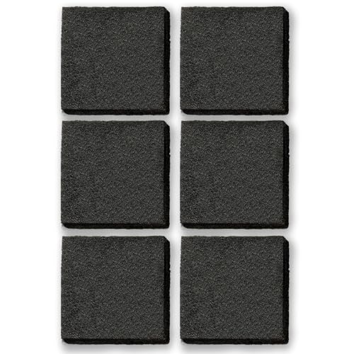 6 Pack 4151750 554358 Trash Compactor Charcoal Air Filter Replacement for Whirlpool (8 Count)