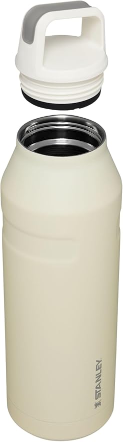 Stanley IceFlow Cap and Carry Water Bottle | Wide Mouth Twist Lid | Lightweight & Leakproof for Travel & Sports | Insulated Stainless Steel | BPA-Free