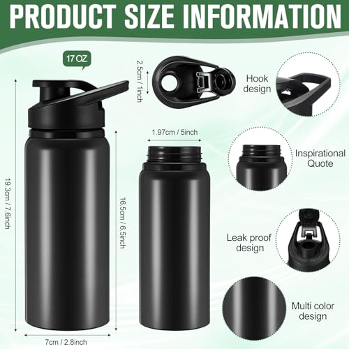 Aluminum Water Bottle Bulk (24 Count)