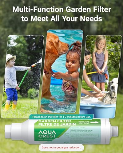 Garden Hose Water Filter for Plants (4 Count)