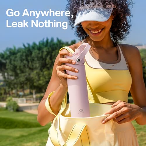 Insulated Water Bottle with Straw Stainless Steel Water Bottle