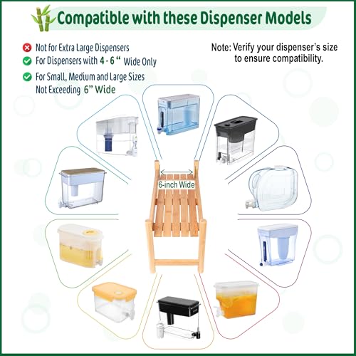 Water Filter Dispenser Stand