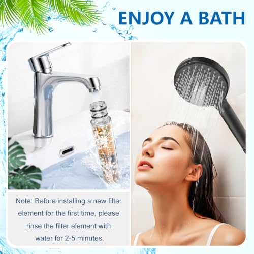 Filter Compatible with SR SUN RISE 9Spray Shower Handheld
