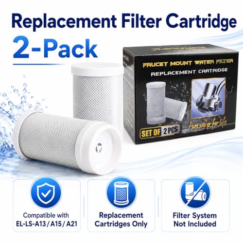 Faucet Mount Replacement Filter Cartridge (2 Count)