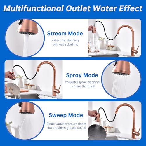 Touchless Kitchen Faucet with Pull Down Sprayer