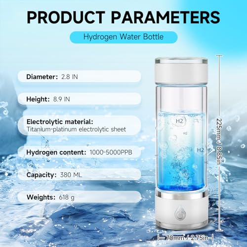 Hydrohealth Hydrogen Water Bottle Generator