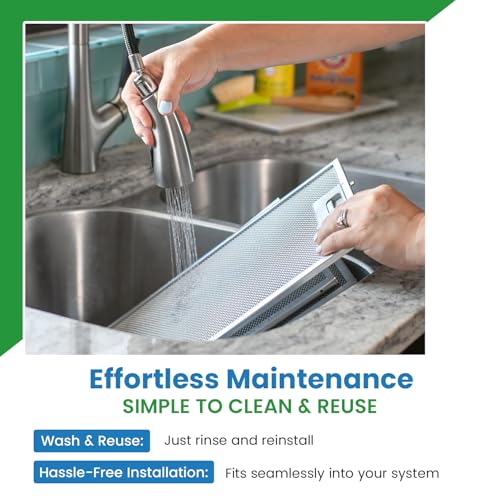 Replacement Aluminum Range Filter Compatible With Many Amana