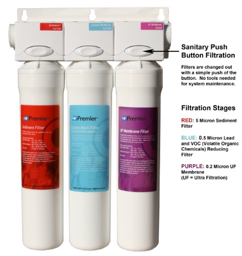 UF-3 Three-Stage Under Counter Ultra Filtration System