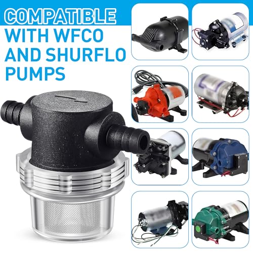 2 Pieces Water Pump Strainer 3 (5 Count)