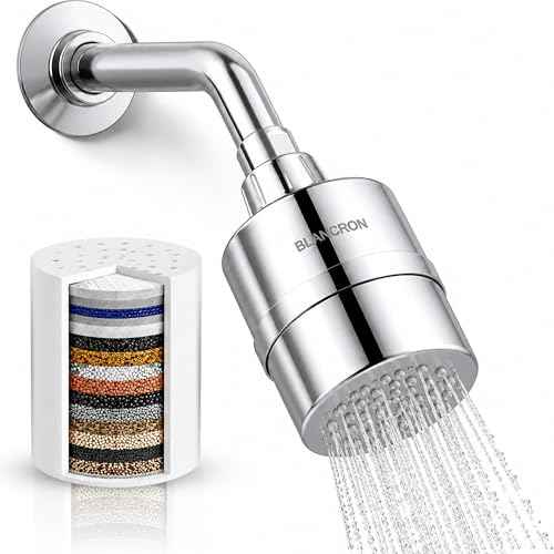 Filtered Shower Head for Hard Water