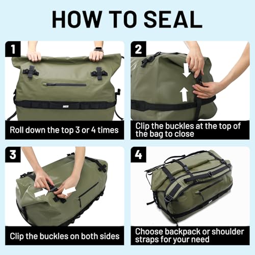 Large Waterproof Duffel Bag