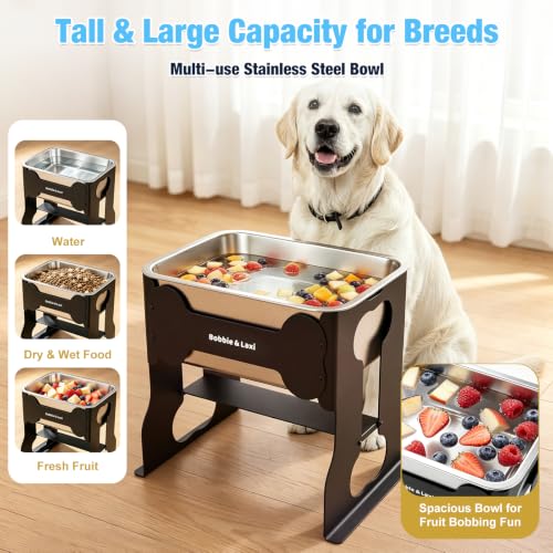 14" Elevated Dog Water Bowl