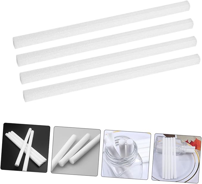 PRETYZOOM 200pcs Diffuser Sticks for Essential Oils Replaceable Humidifier Filter Sticks Non-Water Soluble for Improved Fragrance Distribution - AquaVibe