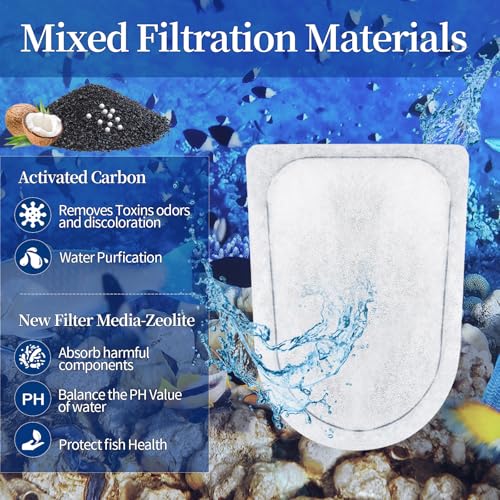 10 Pack EX Filter Cartridges Aquariums (10 Count)