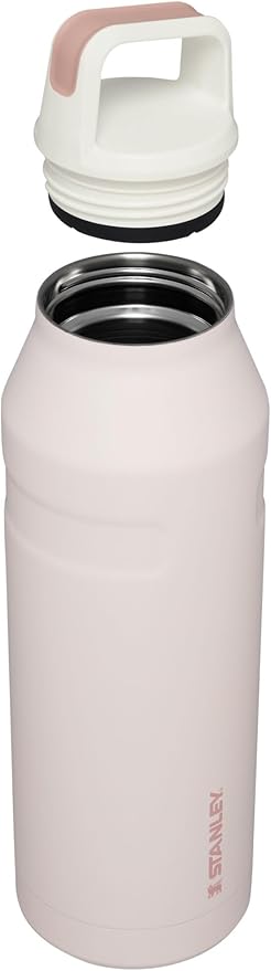 Stanley IceFlow Cap and Carry Water Bottle | Wide Mouth Twist Lid | Lightweight & Leakproof for Travel & Sports | Insulated Stainless Steel | BPA-Free