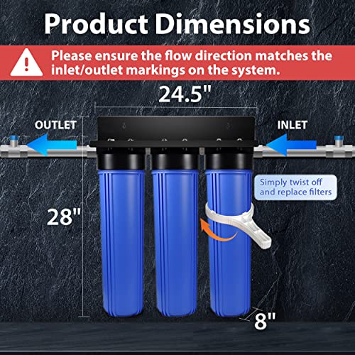 WGB32B KDS Ultimate Protection Whole House Water Filter System
