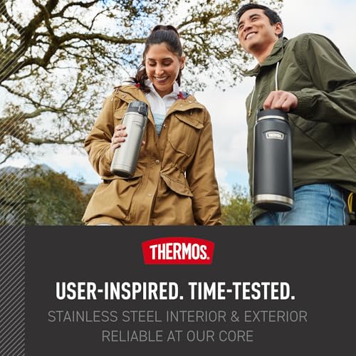 ICON SERIES Stainless Steel Water Bottle with Screw Top Lid