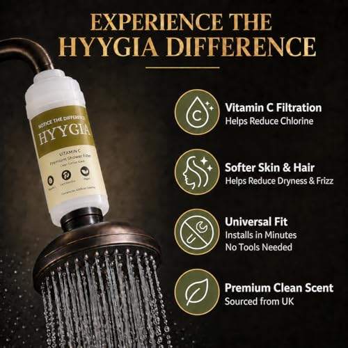 Premium Vitamin C Shower Filter for Hair and Skin