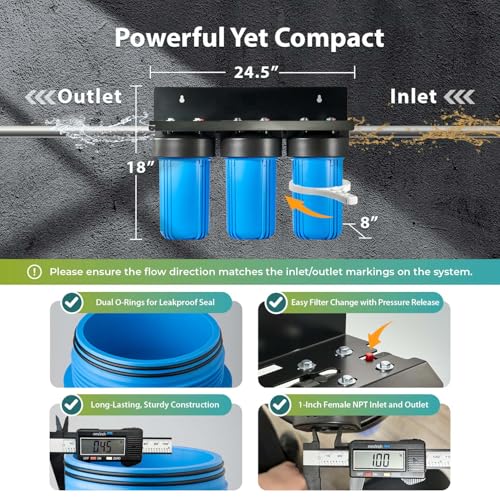 WGB31B KS Heavy Metals Whole House Water Filter System