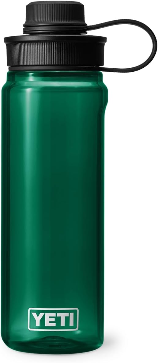 YETI Yonder Water Bottle with Yonder Tether Cap, Lightweight, Leakproof and BPA-Free