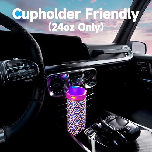 24 oz Insulated Water Bottle for Women