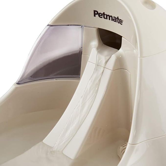 Petmate Deluxe Fresh Flow Dog, Bleached Linen, 216 Oz,White