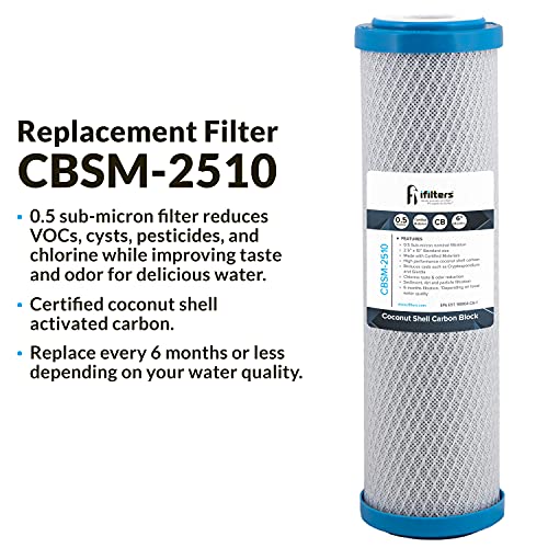CNTP 1W Countertop Water Filter with 0.5 Micron Carbon Block