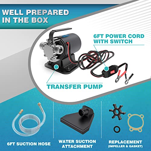 Water Transfer Pump DC 12V 1