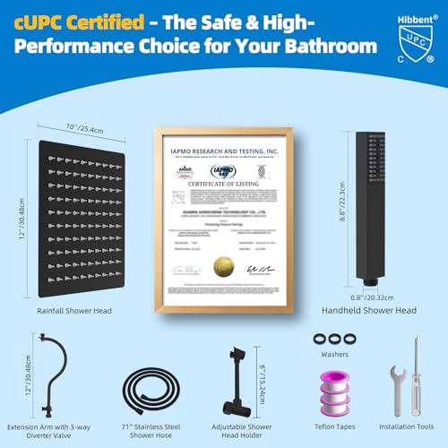 All Metal cUPC Certified Shower Head