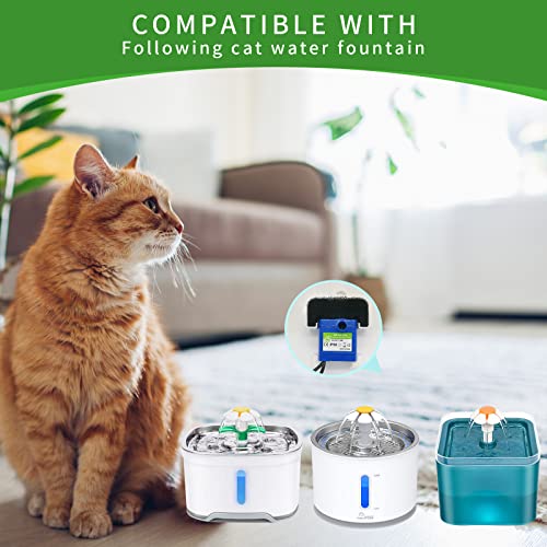 12 Pack Cat Water Fountain Sponge Filters