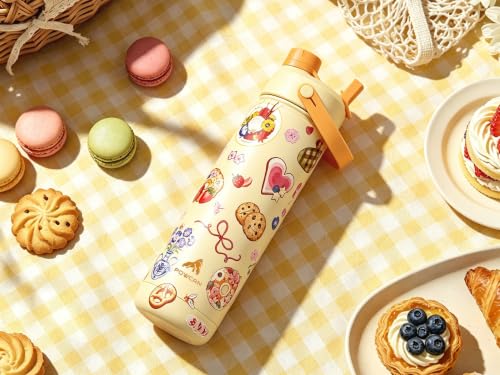 26 oz Insulated Water Bottle with 2