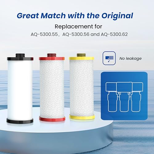 WS852 Filter Replacement for Aquasana® AQ (3 Count)