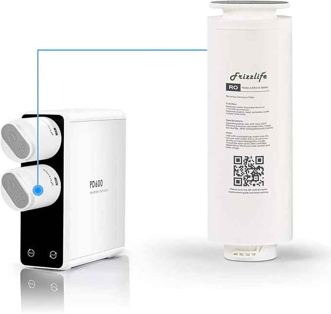 Frizzlife ASR212-600G RO Replacement Filter Cartridge For PD600-TAM3 (2nd Stage)