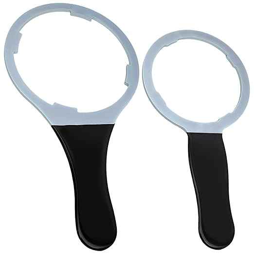 Metal Water Filter Wrench Compatible with iSpring AWR2 ，Suitable for HW12, HC12, RCC and RCCP Series Filters，Water Filter Removal Tool