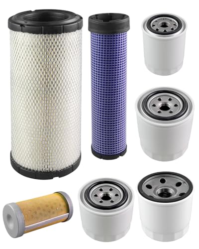 Filter Kit Fit for Kubota L3301HST L3901HST D1803 Engine with D1803 Engine