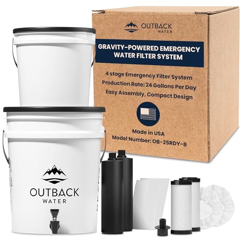 Outback Emergency Water Filter System with Extra Filter Set