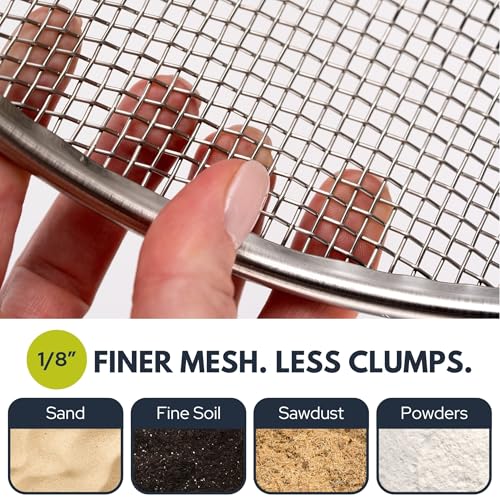 Round Soil Sifter