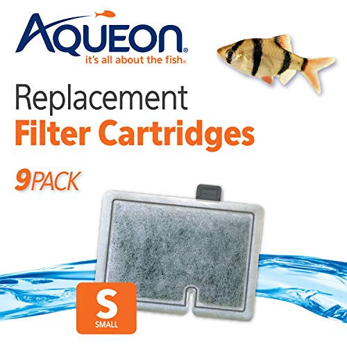 Genuine Aquarium Fish Tank Replacement Filter Cartridges Small (9 Count)