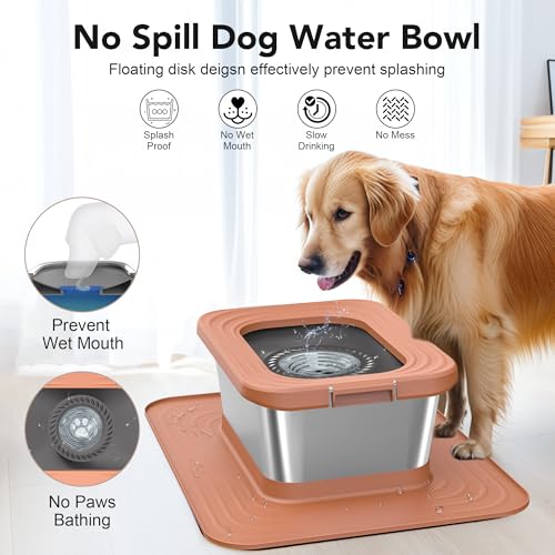 10L Stainless Steel Dog Water Bowl